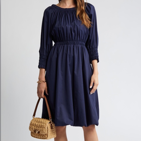 En saison Brigitta puff sleeve dress - Picture 2 of 7